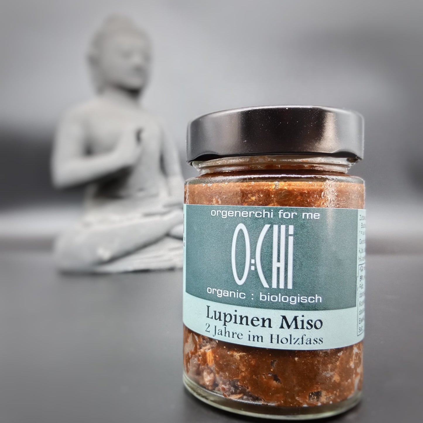 Miso di lupini biologico 190g - con lupini e riso integrale - fermentato per 2 anni, naturale