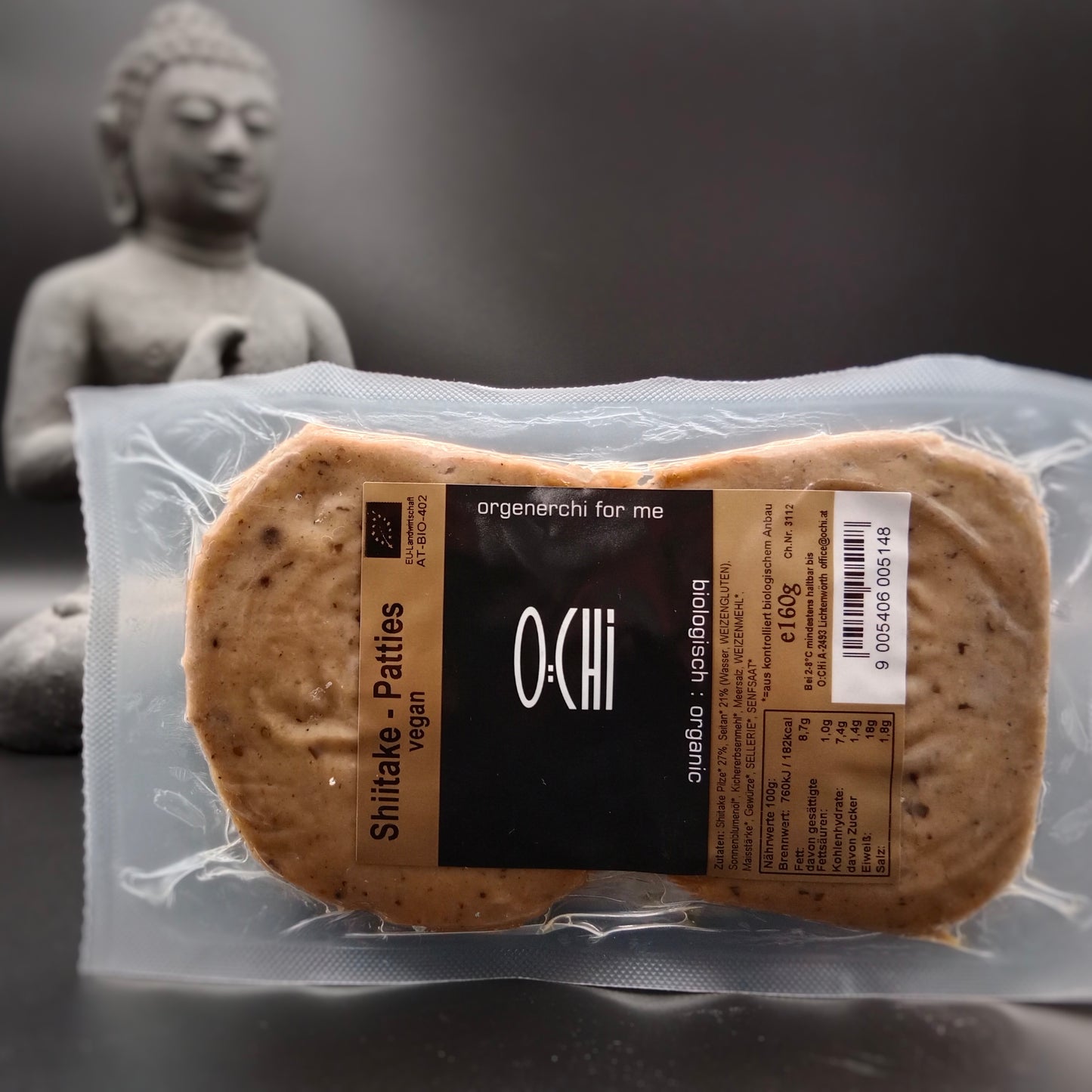 Polpette Shiitake Biologiche 160g