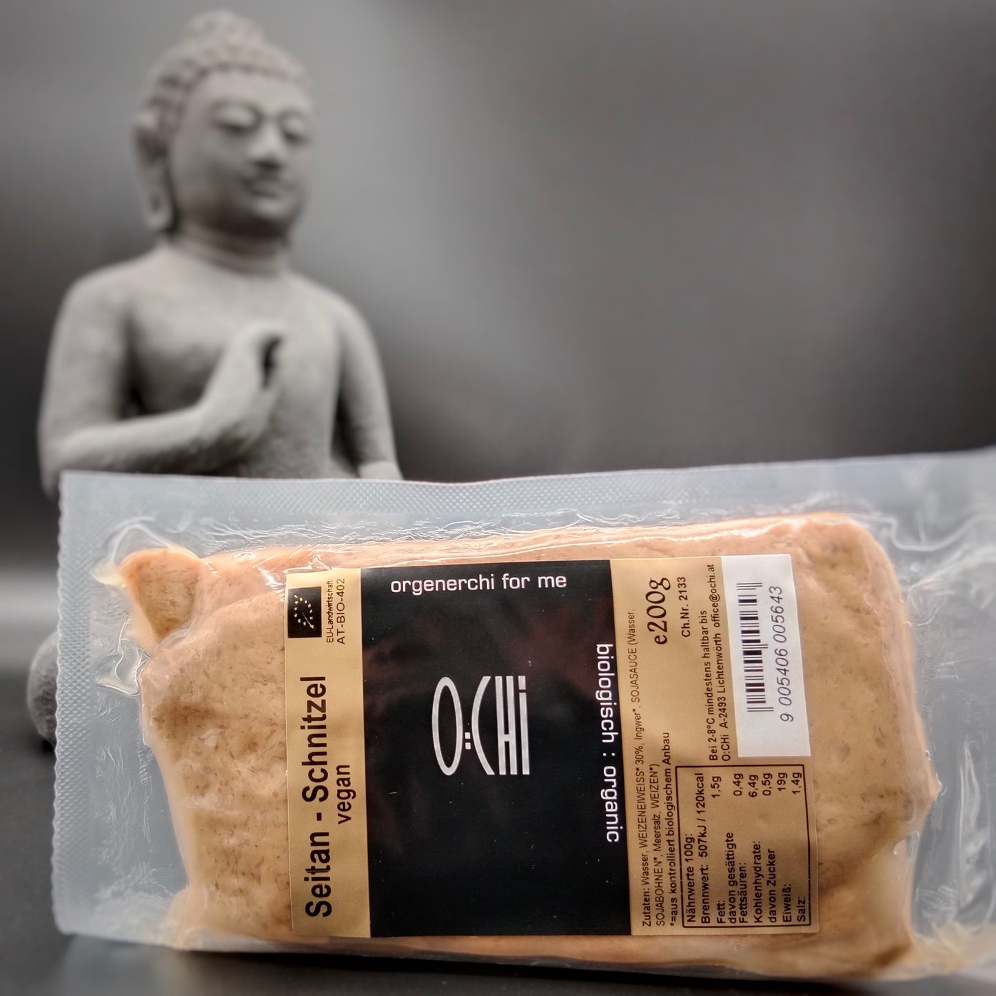 Cotoletta di Seitan Bio al naturale sottovuoto 200g