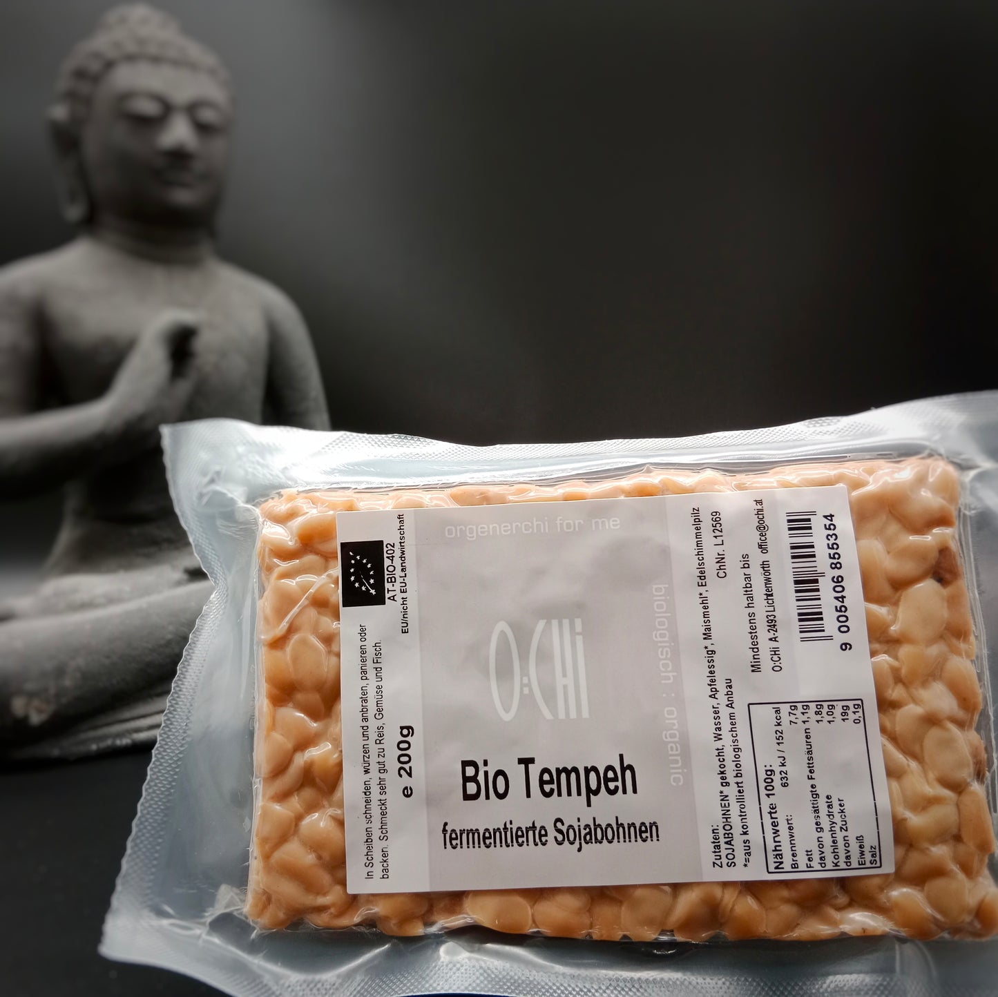 Tempeh biologico sottovuoto da 200g