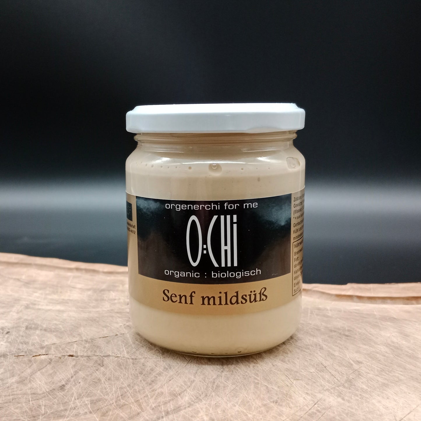 Senape biologica leggermente dolce 250g