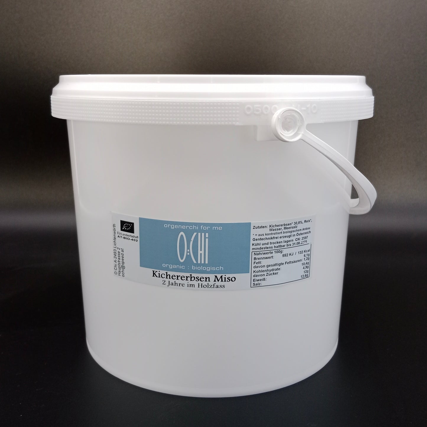 Miso di ceci biologico 5kg - con ceci e riso integrale - fermentato per 2 anni, naturale