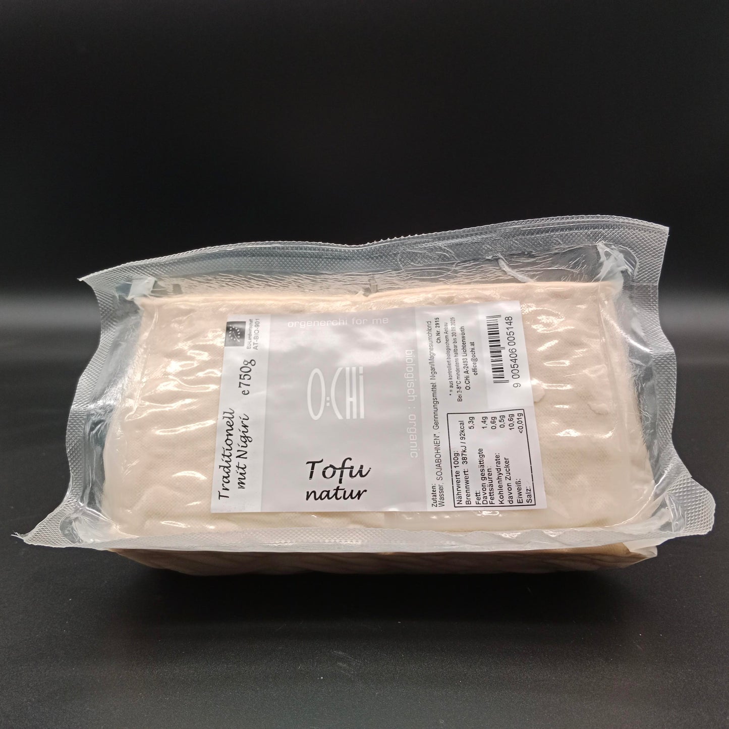 Bio Tofu Natur vakuumiert 750g